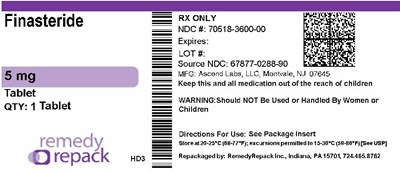 Mm1 (Finasteride 5mg 70518 3600 00)